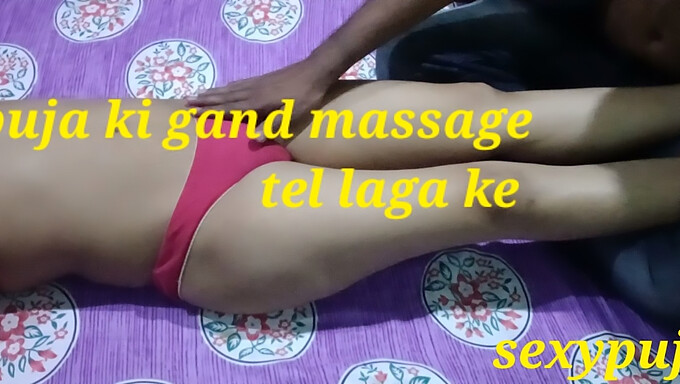 Bhabhi Ji Takes A Hot Oil Massage And Gets A Sexypuja In Hd