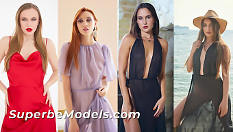 Watch These Stunning Models With Big Boobs In Action!