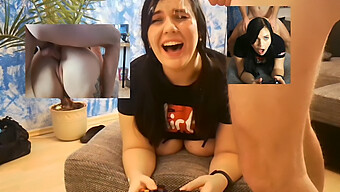 La Chica Gamer Facializada Es Follada Por El Culo