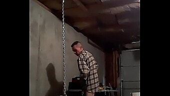 Coworker K. Gets Nipple-Pinched And Gag-Fucked In Leather Shackles