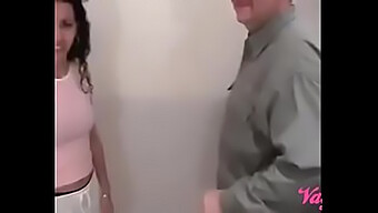 Dutch Grandpa Gives Blowjob And Cumshot On Young Arab Girl