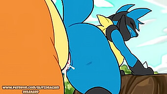 Lucario Yiffing Élménye Charizarddal