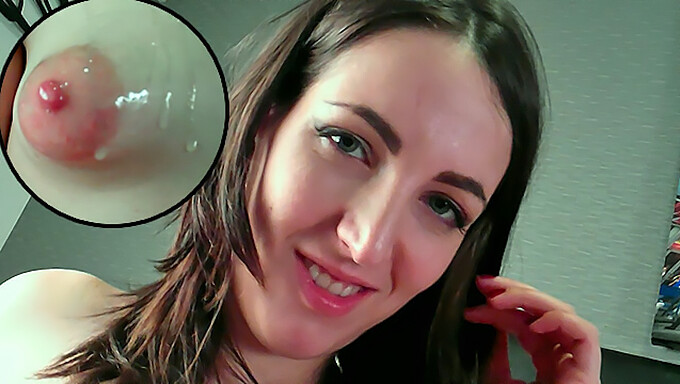 Energická Britská Kráska Liz Kouří A Šuká V Pov Videu