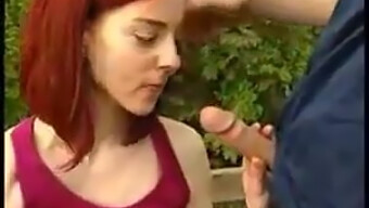 ¡mira A Este Hijastro Peludo Y Su Novia Explorar Sus Deseos Sexuales Al Aire Libre! ¡te Encantará!