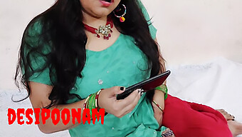 Poonam'S Anal Fuck Session Ends With A Bdsm Blowjob