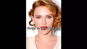 Amerikan Güzeli Scarlett Johansson'Un Büyük Doğal Göğüsleri Hareket Halinde