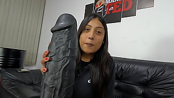 New Latina Pornstar Alice Takes On A Huge Sex Toy