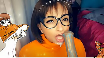 Sucking Big Cock Until Creampie: Velma And The Monster