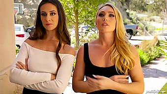 Chicas Tetonas Quieren Ser Contratadas - Aj Applegate Y Cassidy Klein